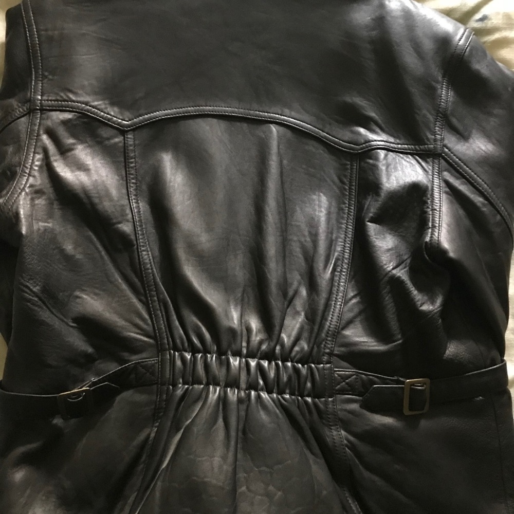 🌻🌸Real leather motto jacket🌸🌼